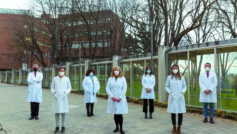 Investigadores del Centro de Investigación en Nutrición de la UN que participan en el proyecto Prediabetcare
