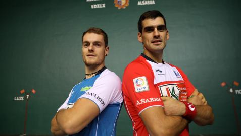 Unai Laso y Joseba Ezkurdia están llamados a protagonizar esta noche un partidazo dentro del Cuatro y Medio