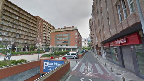 Calle Aranaz y Vides en Tudela