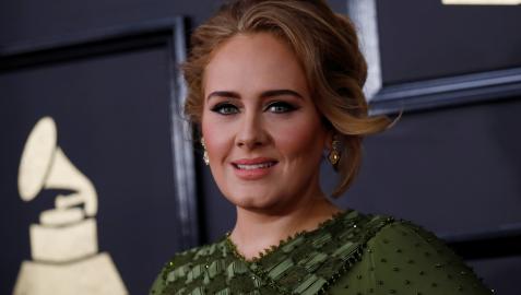 Adele, los Grammy Awards in Los Angeles.