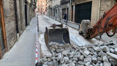 Las obras, en marcha.