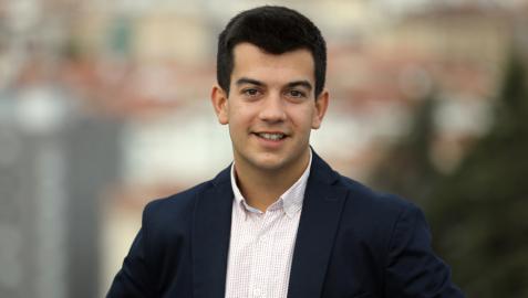 Alberto Alonso, pte Jóvenes Empresarios ( AJE)