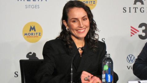 La actriz Noomi Rapace, en el Festival de cine de Sitges 2021
EUROPA PRESS
09/10/2021