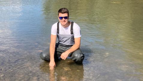 El biólogo navarro Julen Torrens ha ganado el Premio Internacional a Jóvenes Investigadores de GBIF