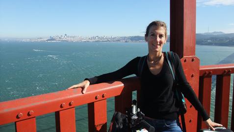 Ainara Garde Martínez, en San Francisco, California