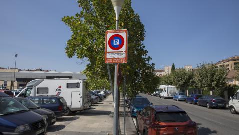 Una de las zonas limítrofes entre Ansoáin y Pamplona