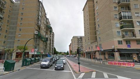 san jorge Los cortes de tráfico comenzarán en la rotonda de la avenida de Navarra