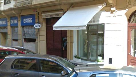 Bar Gure Txoko en la calle Usandizaga del barrio de Gros