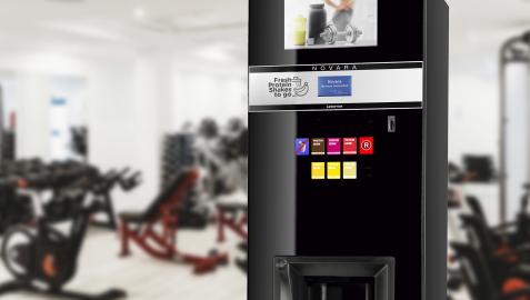 Aspecto de la máquina comercializada por grupo Azkoyen y Trugge