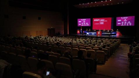 asamblea osasuna El Auditorio Barañáin acoge la celebración de la asamblea de Osasuna