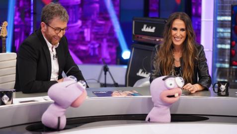 Malú Malú, en su visita este martes a 'El hormiguero'