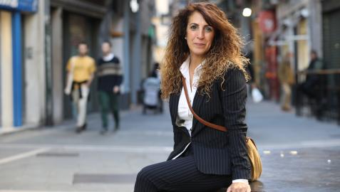 María José Muñoz Alonso, empleada en el CI Burlada FP