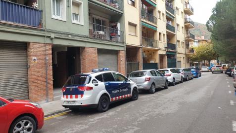 Imagen donde vivía la víctima en Ripoll