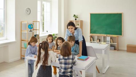 Niños en clase Niños en clase