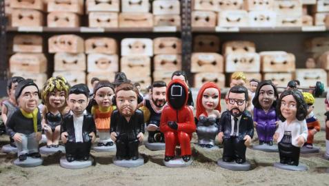 El Juego del Calamar, Ayuso, Pere Aragonès e Ibai Llanos, nuevos caganers El Juego del Calamar, Ayuso, Pere Aragonès e Ibai Llanos, nuevos caganers