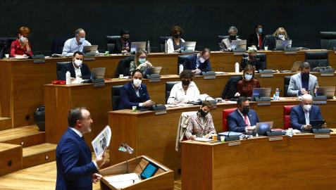 Javier Esparza interviene en el Debate sobre el estado de la Comunidad foral