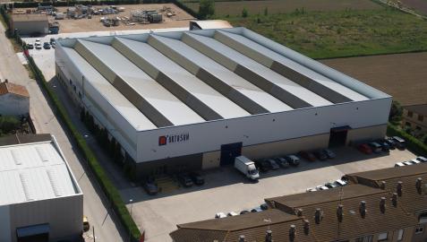 Instalaciones de Urtasun Tecnología Alimentaria en Marcilla