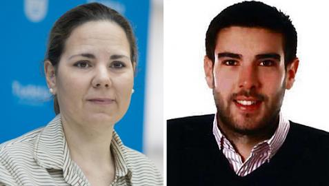 Erika Navarro y Martín López, el nuevo edil