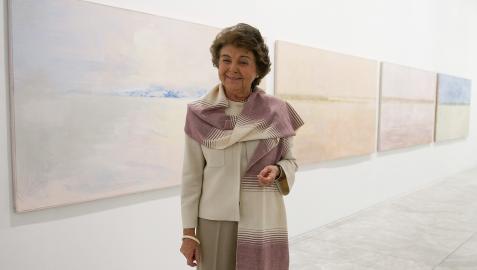 LaffonAgencias Imagen de octubre de 2014 de la artista sevillana Carmen Laffon