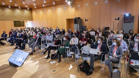 jornada internacionalización Más de 150 empresarios, directivos y profesionales asistieron a la jornada que se celebró en Baluarte