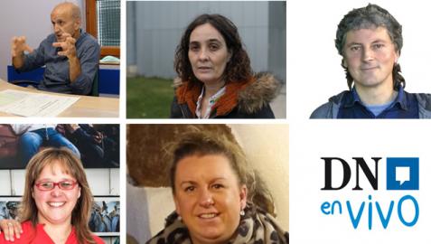 Bene Aguirre Etxeberria, Ana Aríztegui, Joseba Otondo, Beatriz Ochotorena Villanueva y Susana Saldías Bene Aguirre Etxeberria, Ana Aríztegui, Joseba Otondo, Beatriz Ochotorena Villanueva y Susana Saldías