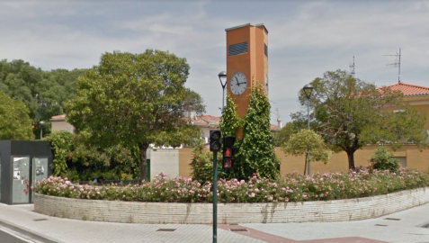 'Plaza del reloj' de la Txantrea