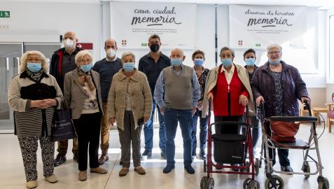 Residentes en la Misericordia que han participado en el proyecto