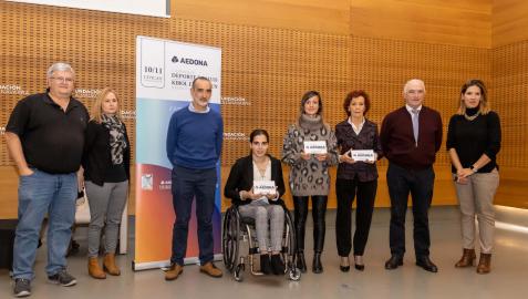 aedona premios 2021 Foto de familia tras la entrega de premios