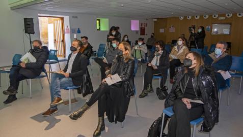 Asistentes al inicio de las jornadas de debate sobre el Pepri Asistentes al inicio de las jornadas de debate sobre el Pepri