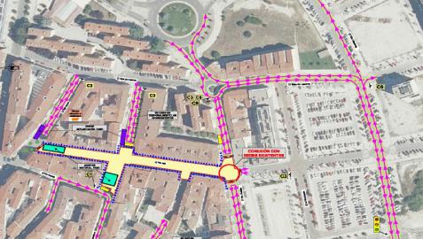 Alteraciones de tráfico en Pamplona
