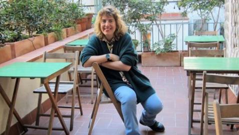 La escritora Laura Fernández La escritora Laura Fernández