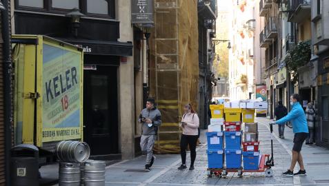 Los positivos diarios continúan por encima del centenar en la Comunidad foral