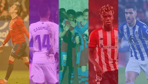 Cabecera del Power Ranking de LaLiga Cabecera del Power Ranking de LaLiga