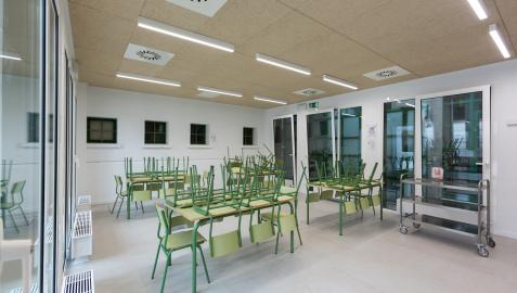 El CPEIP San Juan de la Cadena estrena la ampliación de su comedor escolar y una nueva aula El CPEIP San Juan de la Cadena estrena la ampliación de su comedor escolar y una nueva aula