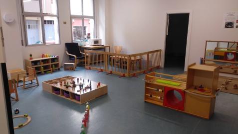 escuela infantil Interior de la escuela infantil de Huarte