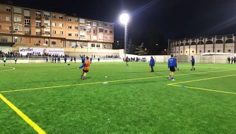 LaVegaUtrillas Los jugadores del Injerto ya se encuentran en el campo La Vega de Utrillas