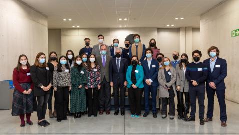 Más de un centenar de alumnos se congregaron en la Universidad de Navarra en la inauguración del congreso anual Forun. Más de un centenar de alumnos se congregaron en la Universidad de Navarra en la inauguración del congreso anual Forun