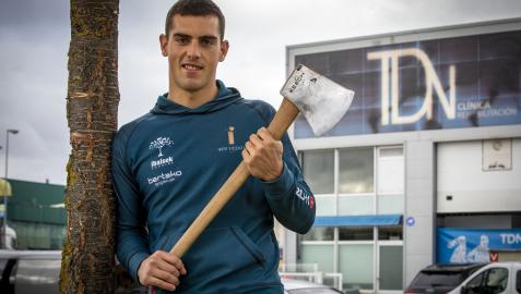 Iker Vicente busca su tercera txapela individual en el Bilbao Arena Iker Vicente busca su tercera txapela individual en el Bilbao Arena