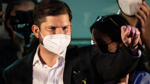Gabriel Boric El candidato por el Frente Amplio, Gabriel Boric