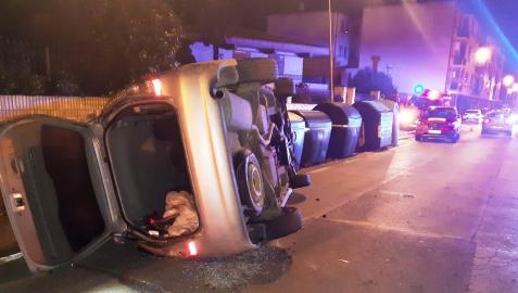 Accidente olite Estado en el que quedó el vehículo