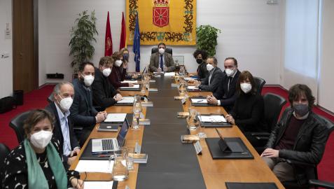 Imagen de los miembros de la Mesa y Junta de Portavoces del Parlamento de Navarra Imagen de los miembros de la Mesa y Junta de Portavoces del Parlamento de Navarra