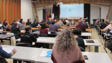 Formación en violencia de género a policías Una de las sesiones de la formación