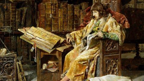 El retrato del Príncipe de Viana de José Moreno Carbonero El retrato del Príncipe de Viana de José Moreno Carbonero