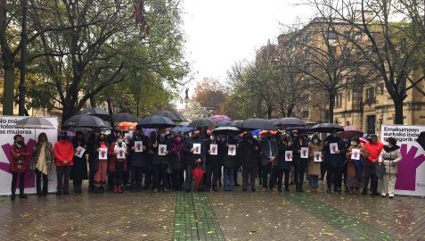 concentracion 25N Concentración este 25 de noviembre frente al Parlamento de Navarra
