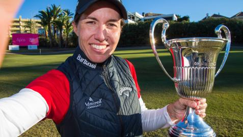 Carlota Ciganda triunfa en el Andalucía Costa del Sol Open de España Carlota Ciganda triunfa en el Andalucía Costa del Sol Open de España