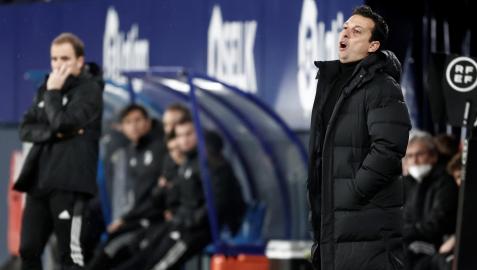 Sergio Mantecón, entrenador interino del Elche Sergio Mantecón, entrenador interino del Elche