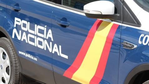 Vehículo Policía Nacional Un vehículo de la Policía Nacional