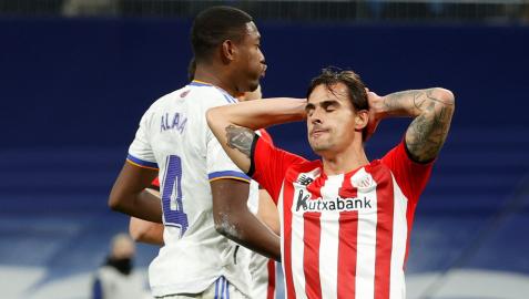 El centrocampista del Athletic Club, Dani García, se lamenta de una ocasión fallada El centrocampista del Athletic Club, Dani García, se lamenta de una ocasión fallada