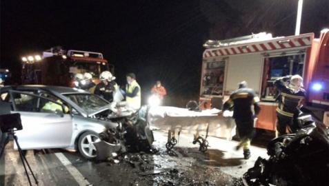 accidente cadreita Los servicios de emergencias atienden el accidente en Cadreita donde ha fallecido una persona