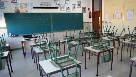 aula vacia aula vacia